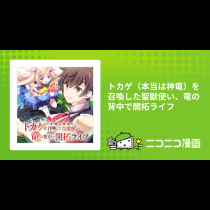 トカゲ（本当は神竜）を召喚した聖獣使い、竜の背中で開拓ライフ
