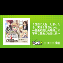２度目の人生、と思ったら、実は３度目だった。～歴史知識と内政努力で不幸な歴史の改変に挑みます～@COMIC