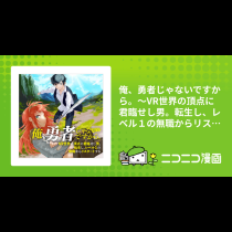 俺、勇者じゃないですから。～VR世界の頂点に君臨せし男。転生し、レベル１の無職からリスタートする～