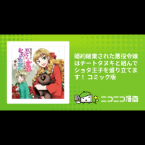 婚約破棄された悪役令嬢はチートタヌキと組んでショタ王子を盛り立てます！ コミック版