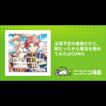没落予定の貴族だけど、暇だったから魔法を極めてみた@COMIC
